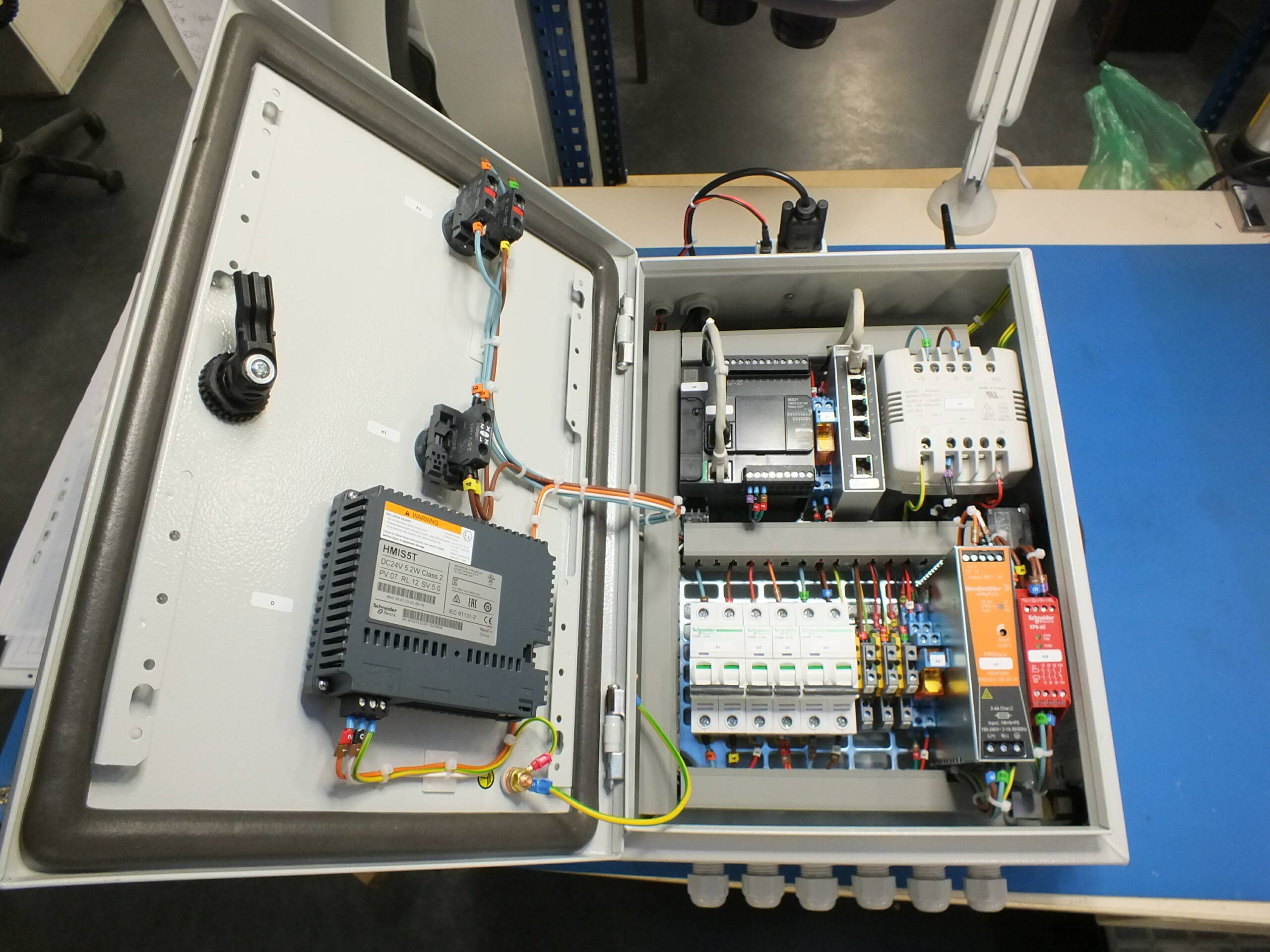 Câblage de coffret électrique