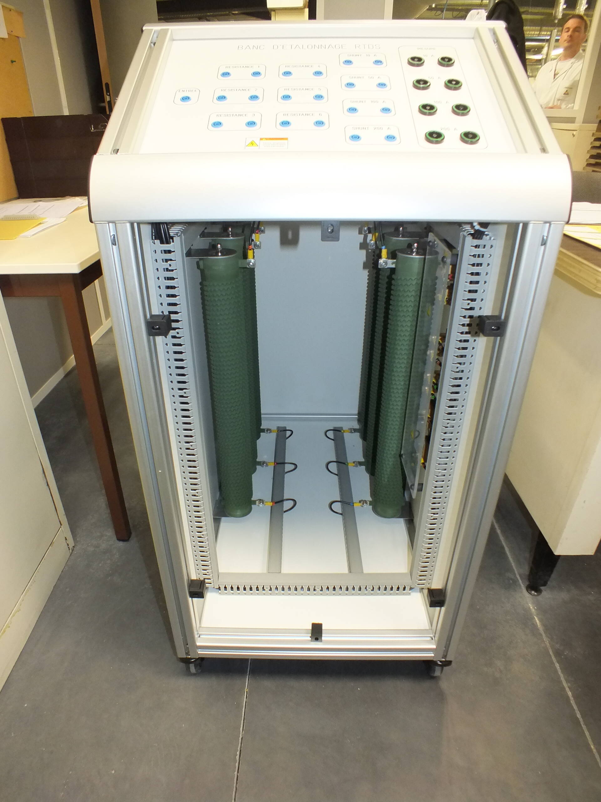 Conception et fabrication d’un châssis pour résistance de puissance